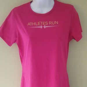 Under Armour Athletes Run Heat Gear Shirt